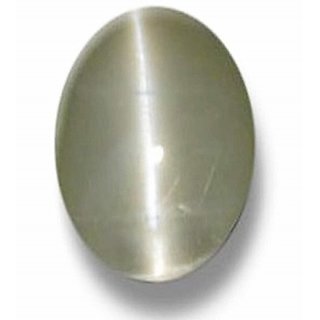 CEYLONMINE- 5.25 Ratti Cat's Eye Stone Unheated  Untreated Precious Loose Gemstone