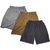 Checkered short type boxer pack 3