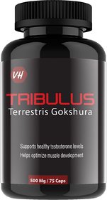 Vitaminhaat Tribulus Terrestris, Saponins 50, 1000 Mg Per Serving - 75 Veg Capsules