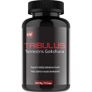 Vitaminhaat Tribulus Terrestris, Saponins 50, 1000 Mg Per Serving - 75 Veg Capsules