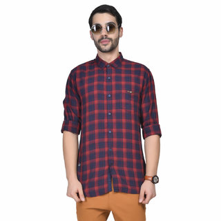 Rig Anthony Men's Cotton Slim Fit casual Shirt