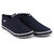 Sparx Men's Navy Blue White Sneakers