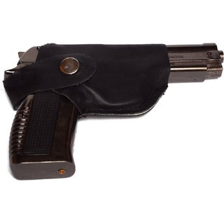 Mauser Gun shaped Cigarette Lighter Silver with Case