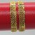 Gold Plated Set of 2PC Bangles For Women SMCB79