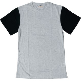                       ZOOKS Unisex Cotton Textured Off-White T-Shirt Black Half Sleeve                                              