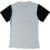 ZOOKS Unisex Cotton Textured Off-White T-Shirt Black Half Sleeve