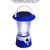 SHVETA solar rechargeable 5017 24SMD LED LAMP with charger Emergency Light  (Blue)