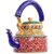 Craft Geek Store Multicolor  Wood, Glass and Iron  Tea Kettle & Thella