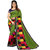 bhavna creation's exclusive collection of green coloured vichitra silk saree with multi checks