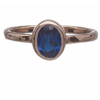                       Original & Natural Stone Topaz 5.25 Carat  Gold Plated Ring  For Unisex By CEYLONMINE                                              