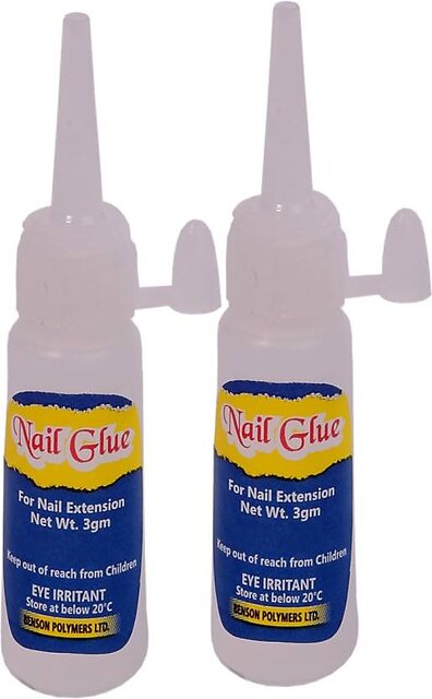 SUSVIJ Nail Glue Artificial Nail Waterproof Nail Glue Acrylic Nails  Professional Nail Art (Big Nail Glue3) : Amazon.in: Beauty