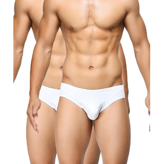                       BASIICS - Ultra-Soft Classic Brief (Pack of 2)                                              