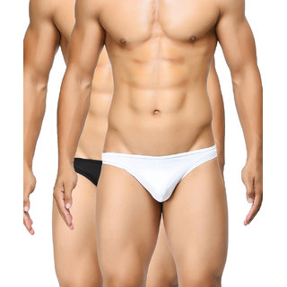                       BASIICS - Semi-Seamless Feather Weight Brief (Pack of 2)                                              