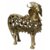 Metalcrafts Brass Nandi, wish fulfilling Kamdhenu Cow, Tribal Art, 25 cm