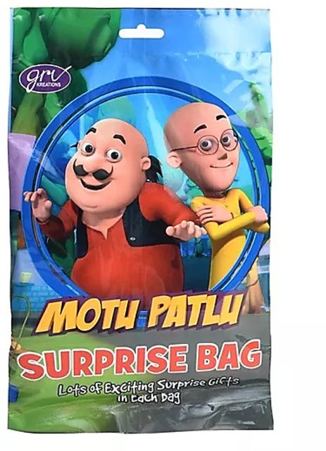 Buy Motu Patlu Surprise Gift Bag Blue Online 160 from ShopClues