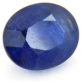                       Blue Sapphire Gemsotne 7.50 Ratti Unheated Untreated Stone Neelim                                              
