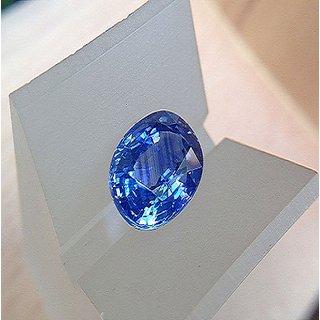                       Blue Sapphire Gemsotne 6.25 Ratti Unheated Untreated Stone Neelim                                              