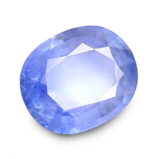                       Precious Stone Blue Sapphire/Neelam  7.00 Ratti Stone For astrological Purpose By CEYLONMINE                                              