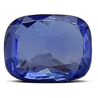                       Blue Sapphire Gemstone 7.25 Caratratti Untreated 100 Neelima Ston                                              