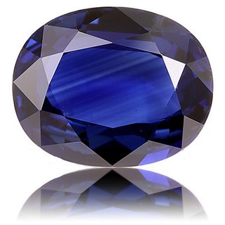                       Blue Sapphire Gemstone 7.25 Caratratti Untreated 100 Neelima Ston                                              