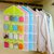 16 Pockets Multifunction Space Saver Over Door Hanging Wardrobe Wall Bags Rack Hanger Caddy Storage Tidy Organizer