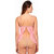 ARARA Net Babydoll Lingerie Night Dress with G-String Panty Pink
