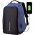 ZELP Anti Theft Laptop Backpack Bag for Men with USB Charging (Black)