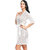 ARARA White Lace Nightwear Robe for women and girls