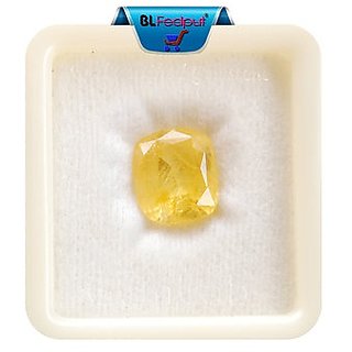 CEYLONMINE 9 .25 RATTI YELLOW SAPPHIRE Pukhraj stone lab Certified Original Stone CEYLONMINE 9 .25 RATTI YELLOW SAPPHIRE Pukhraj stone lab Certified Original Stone