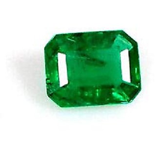                       CEYLONMINE 7.25 -Ratti IGL&I Green Emerald Precious Gemstone                                              