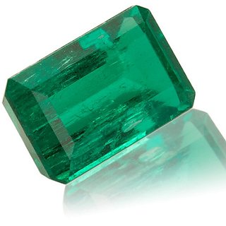                       CEYLONMINE 6.25 -Ratti IGL&I Green Emerald Precious Gemstone                                              