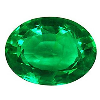                       Emerald stone 9.50 -Ratti IGLI Green panna Precious Gemstone                                              