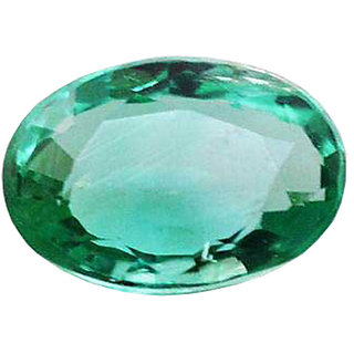                       Emerald stone 7.25 -Ratti IGLI Green panna Precious Gemstone                                              