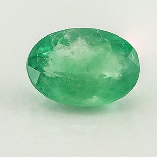                       Ceylonmine 5.25 -ratti Igli Green Emerald Precious Gemstone Certi                                              