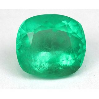                       Ceylonmine 6.25 -ratti Igli Green Emerald Precious Gemstone                                              