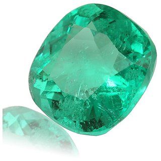                       Natural Panna 4.25 ratti original & lab certified gemstone emerald stone by Ceylonmine                                              