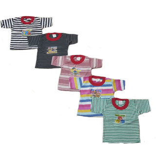 CH FASHION HALF Sleeves Tshirt (KAVYA) Pack of 5 Multicolor