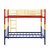 Kids Bunk Beds Single Size Metal Bunk Bed (Glossy Finish, Multicolored) (Mr Steel Furniture)