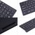 Nucleya Retail  ABS Ultra Thin Fashion 2.4G Wireless Keyboard and Mouse Combo Kit (Black)