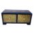 Metalcrafts Wooden box with 2 drawers, brass patra fitted, 20 cm