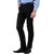 Haoser Men's Formal Trouser Combo of 2 /Cotton Rayon Slim Fit formal trousers for men-Black, Blue