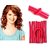 Imported 10 pieces self holding Hair Curling Flexi rods Magic Air Hair Roller Curler Bendy Magic Styling Hair Sticks hair pin