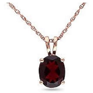                       Ceylonmine - Hessonite/ gomed pendant 7.25 Ratti Natural Stone Pendant gold Plated For Astrological Purpose                                              
