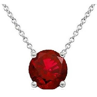 Ceylonmine - 5.75 Carat garnet pendant natural & original gemstone hessonite silvre Plated Pendant For Astrological Purpose Ceylonmine - 5.75 Carat garnet pendant natural & original gemstone hessonite silvre Plated Pendant For Astrological Purpose