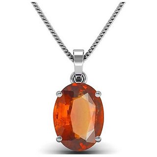                       Ceylonmine - gomed pendant natural garnet stone pendant original & lab certified gemstone                                              