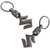 Stylewell(Set Of 2)  Suzuki Heavy Logo Metallic Toy Key Ring/Keychain For Automobile Bikes/Scooty/Cars (Silver)