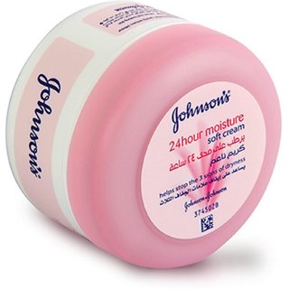 johnson's 24h moisture soft cream .