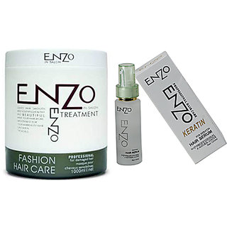 Buy Enzo Hair Spa Treatment Hair Scalp Treatment Cream 1000 g With Enzo  Hair Serum 100 ml Online @ ₹598 from ShopClues