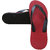 Walkso Health Red  Black Daily Slippers Men