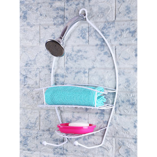 Zahab 2 Layer Bathroom Shower Caddy and Hanging Storage Organizer Rust Resistant-Quality Assurances